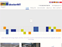 Tablet Screenshot of dextermt.nl